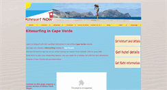 Desktop Screenshot of kitesurfnow.eu